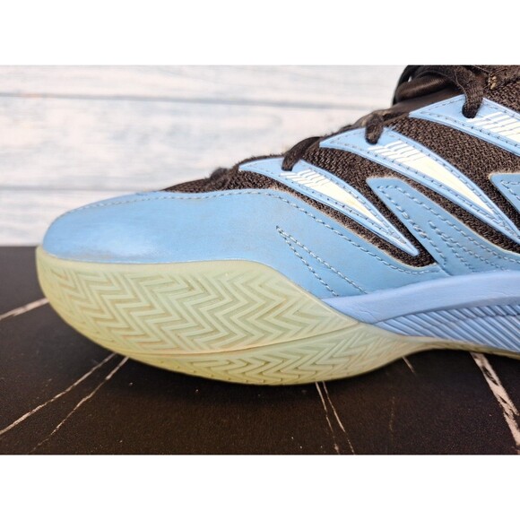 Adidas Dame 3 Low Basketball Shoes Blue Black Mens Sz 5.5